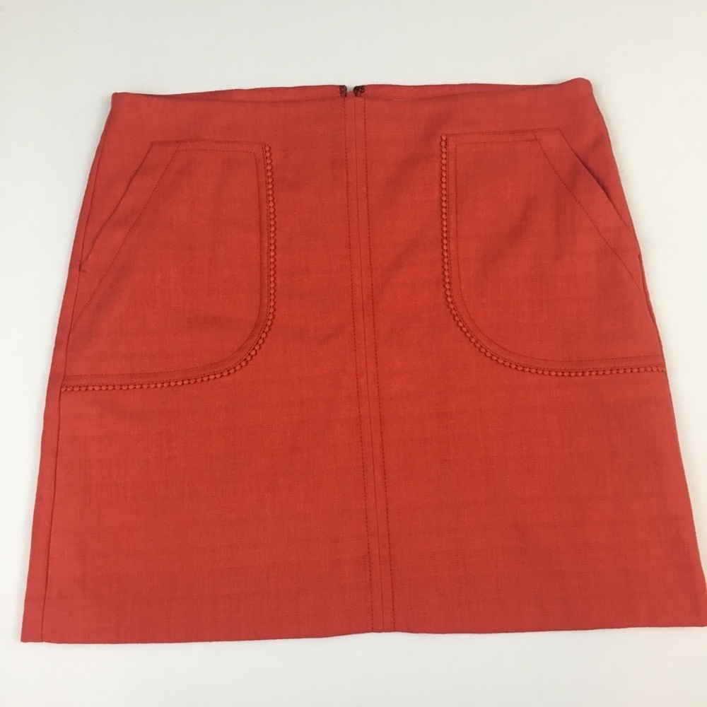 Loft linen-like skirt